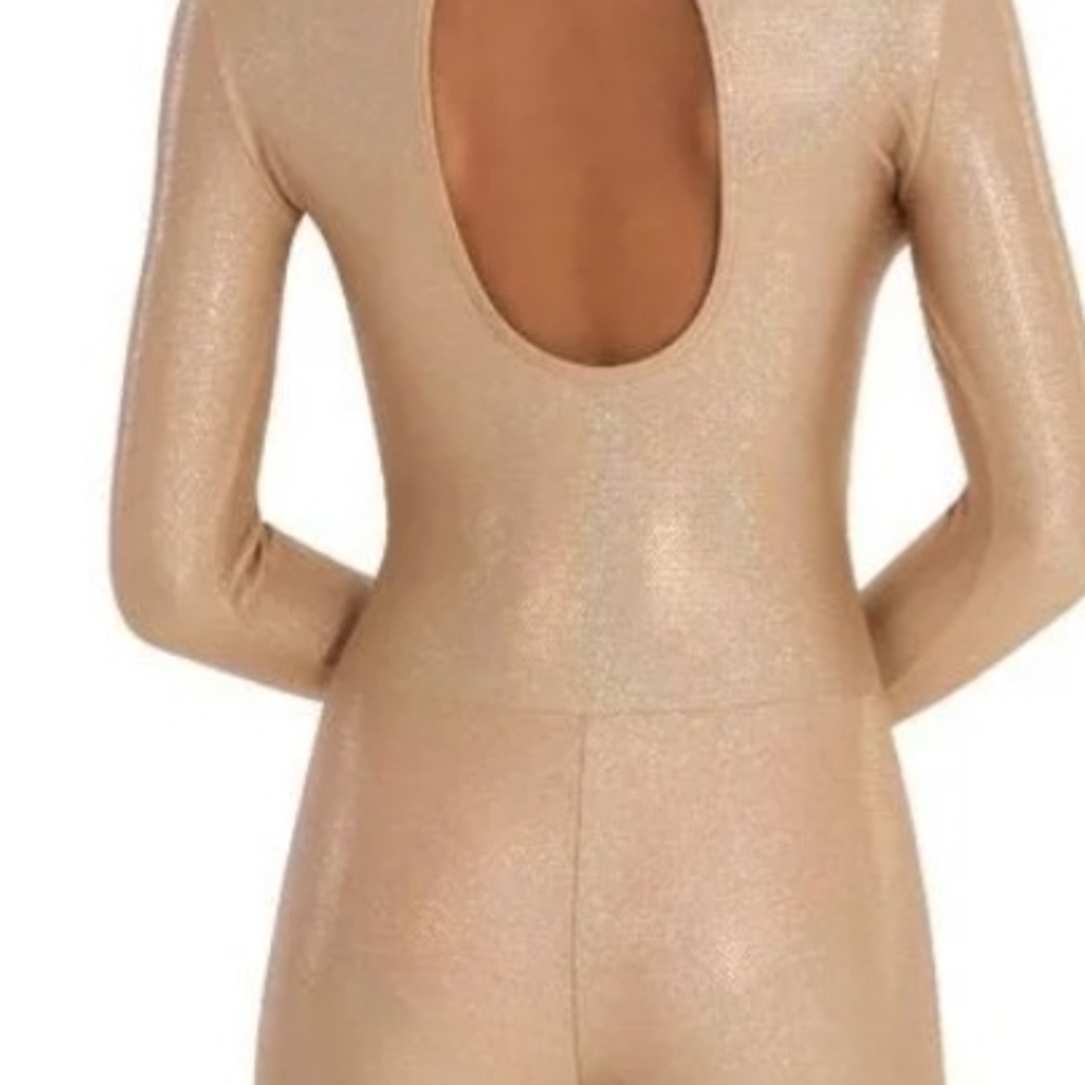 Kids Shimmering Gold One Piece